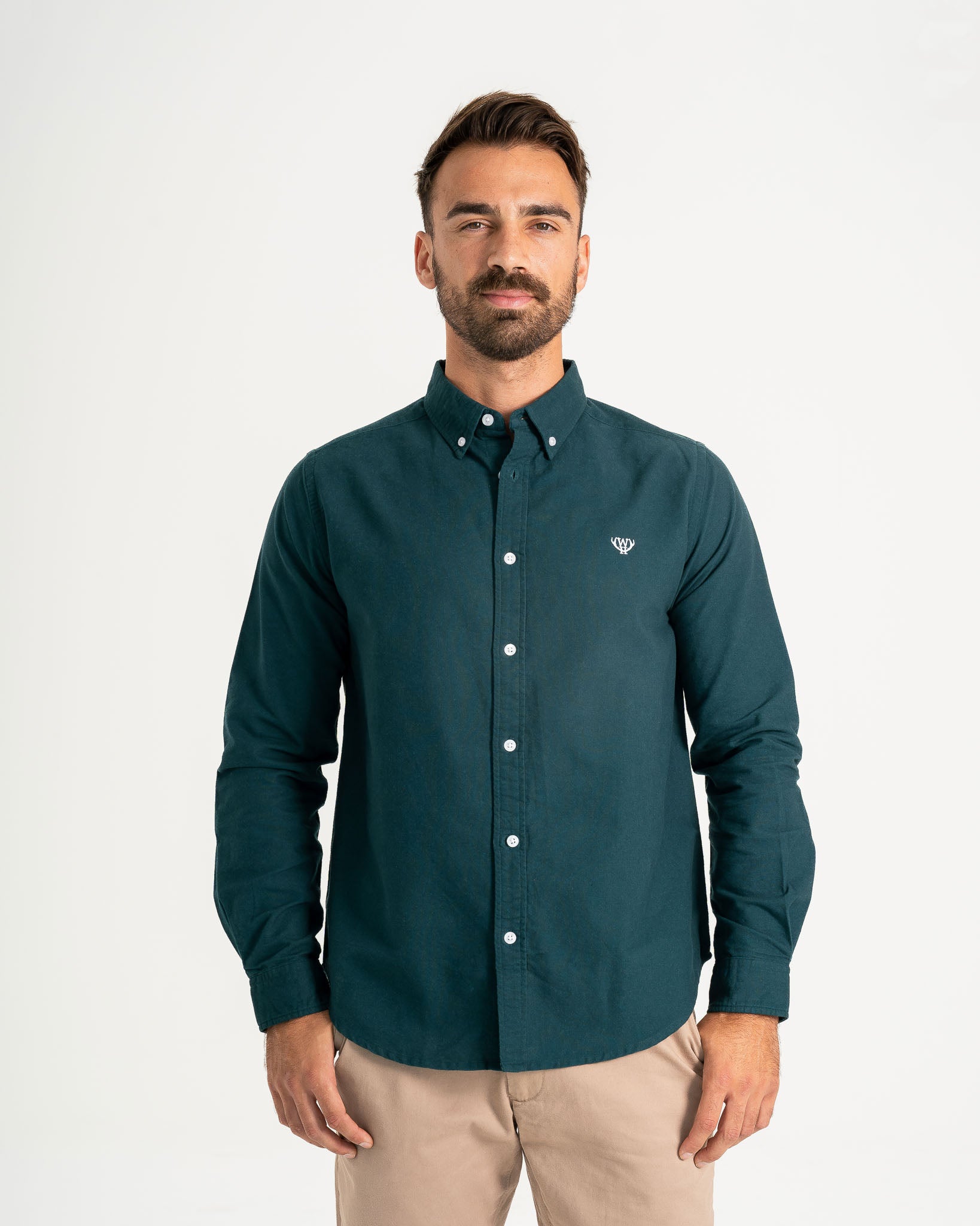 Dark Green Oxford Shirt