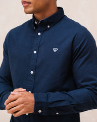 Navy Oxford Shirt