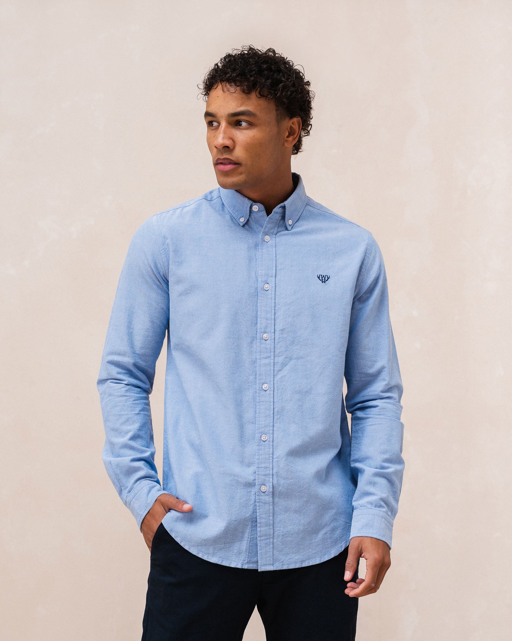 Oxford Shirt - Light Blue – Walker & Hunt